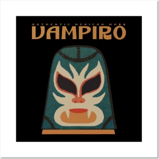 vampiro mask Posters and Art